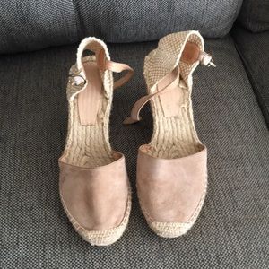 Rosela Suede Espadrilles Wedges made in Spain 39